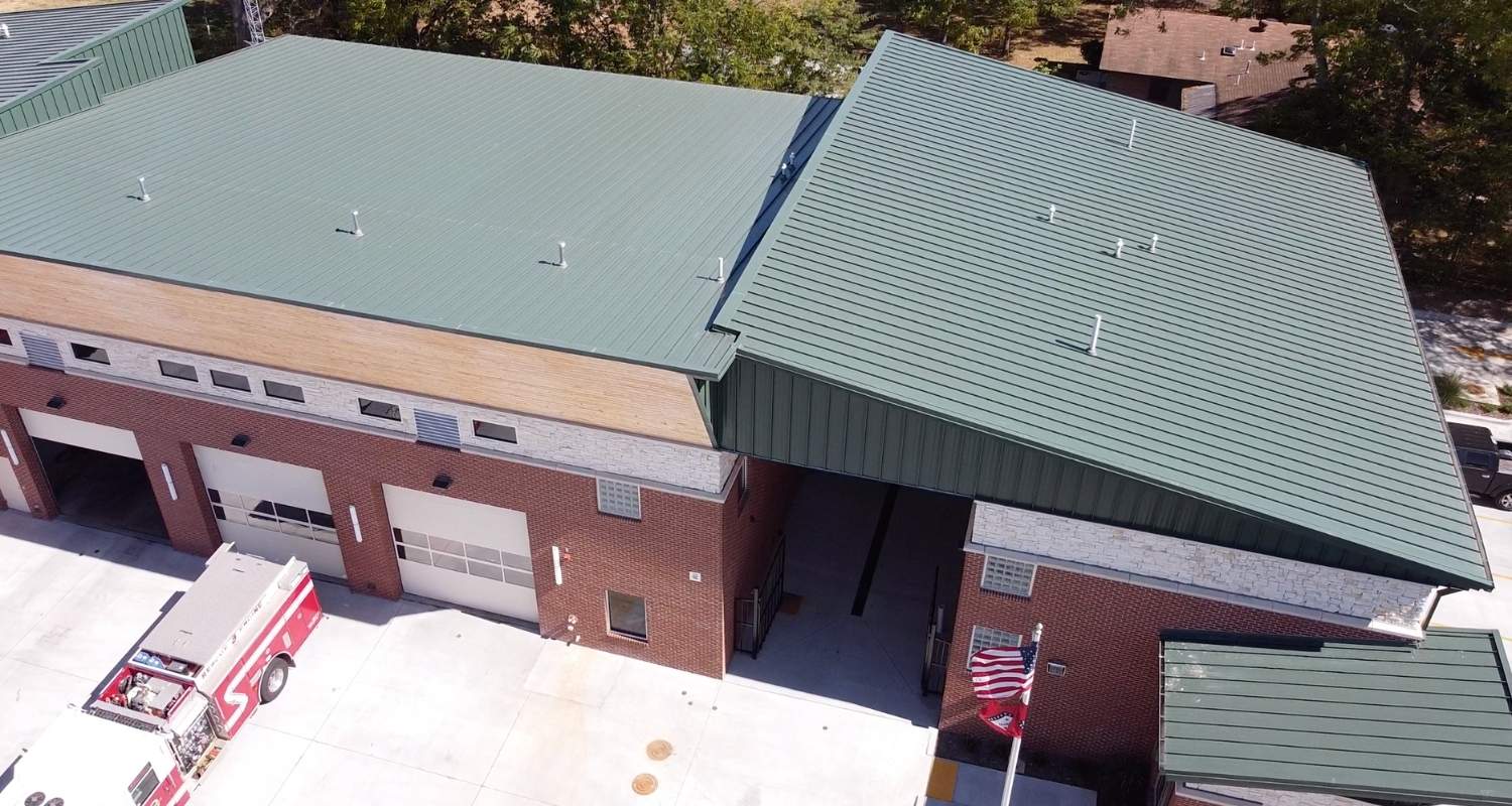 Fire Station & Emergency Services Facility Roofing in Greenville, SC in Greenville