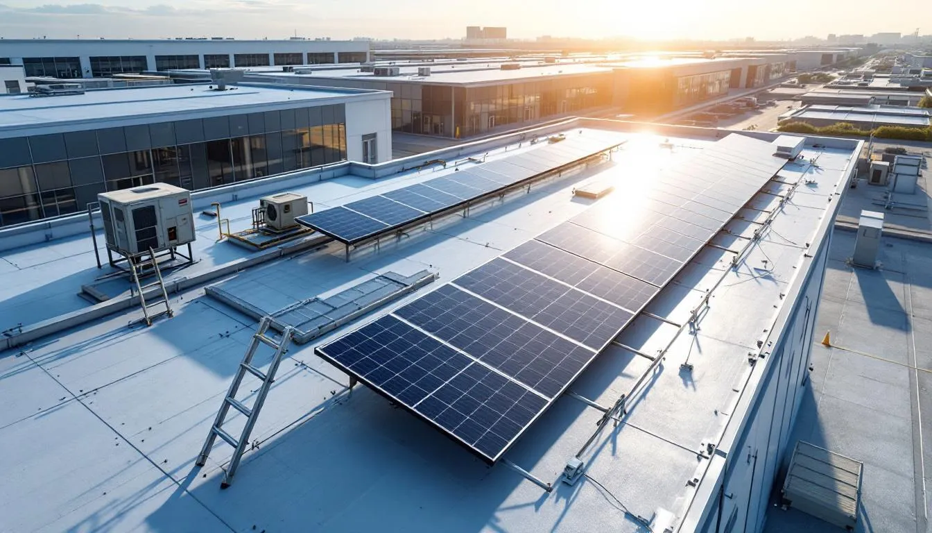 Industrial Flex Space Roofing in Greenville, SC in Greenville