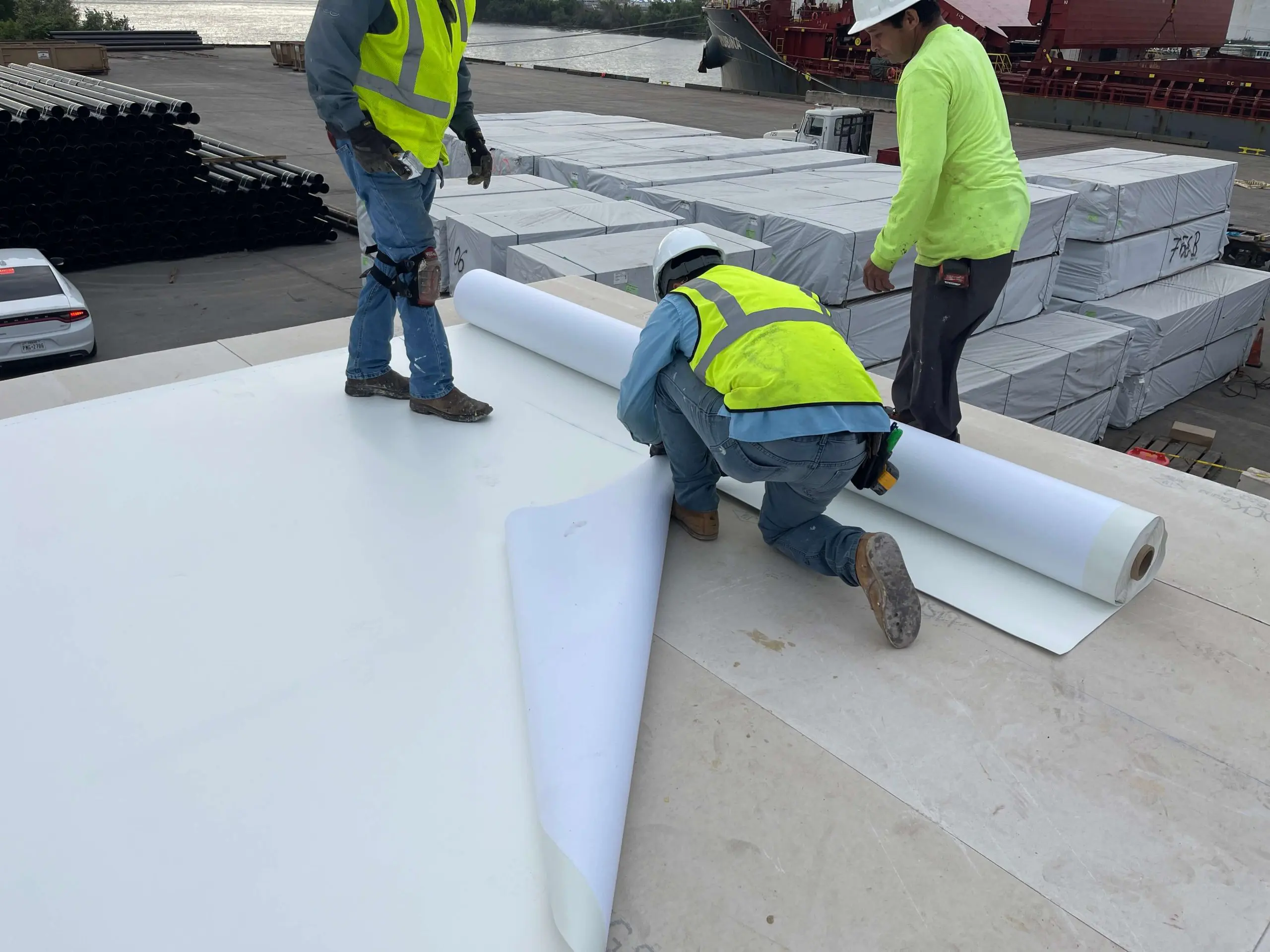 TPO 60 Mil Roof Systems in Greenville