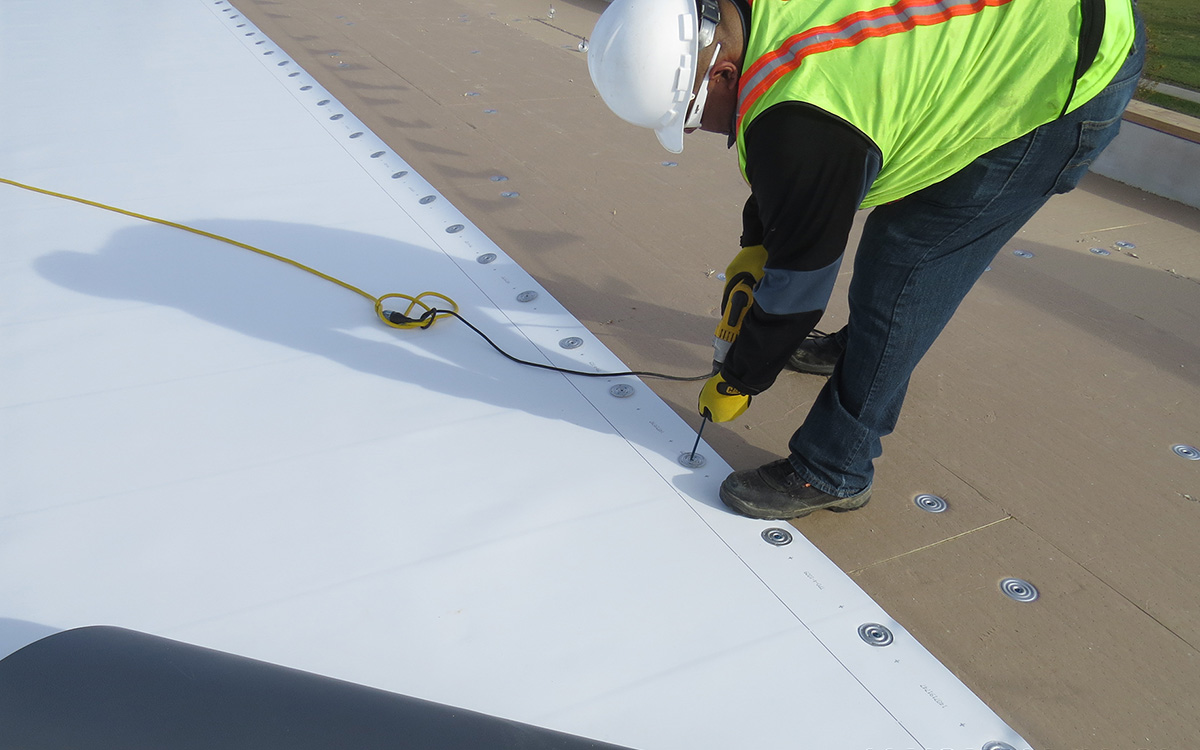 TPO 80 Mil Roof Systems in Greenville